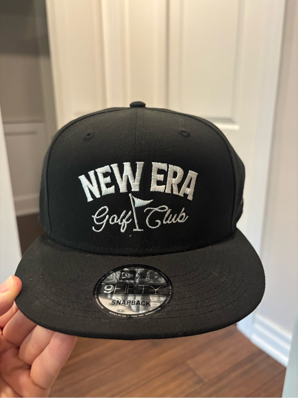 New Era Black 9FIFTY Interior Snapback Hat